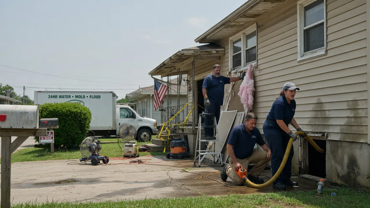 Water Damage Repair in Port Allen, LA near me